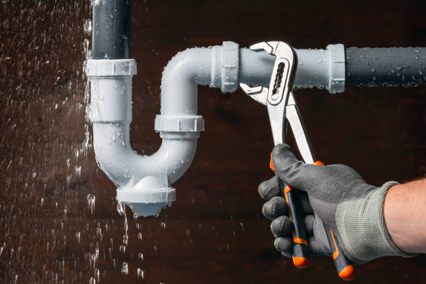 Professional Drain Cleaning technician working in Baldwin, WI